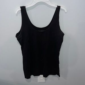 Black tank top